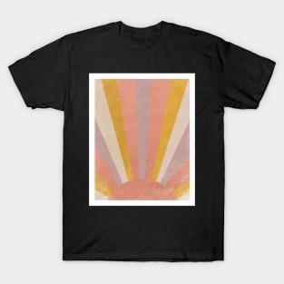 Retro Sun, Mid Century Sun, Rising Sun, Sun Ray, Sunburst T-Shirt